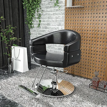 Козметични въртящи фризьорски стол Шампоан Луксозни и модерни козметични фризьорски столове за фризьорски салон Silla Barberia Салонная мебели SR50SF