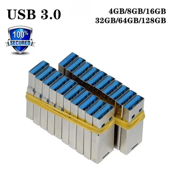 100шт Usb3.0 чип USB Флаш Стик 4 GB 8 GB ОТ 128 GB 64 GB 32 GB Флаш памет чип USB Флаш памет заводска търговия на едро с чип