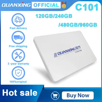QUANXING C101 SSD 120/240/480/960 GB SSD твърд диск 2,5 инча SATA3.0 актуализация на интерфейс за лаптоп, настолен Лаптоп
