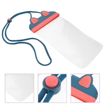 Водоустойчива чанта за телефон, устойчив на разтягане, калъф от Abs-пластмаса, водоустойчива чанта за телефон, джоб за мобилен телефон