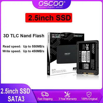 НОВ 2,5-инчов SSD 240 GB 120 GB SATA3 Твърд диск Вътрешен Твърд Диск, Твърд Диск За лаптоп SSD Диск SATAIII за Преносими PC Ssd