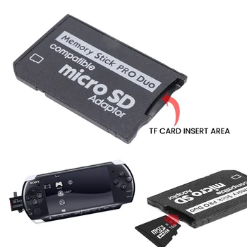 Карта памет Mini Pro Duo microSD TF-MS адаптер за SD SDHC четец на карти за Sony PSP серия