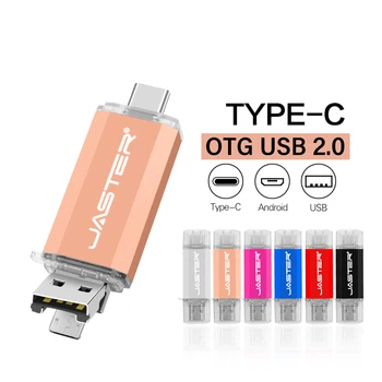 Многофункционален флаш устройство 3-в-1 TYPE-C с Безплатен Потребителски логото на USB Флаш памети Реалния капацитет Memory Stick 64 GB/32 GB/ 16 GB / 8 GB/4 GB U-диск