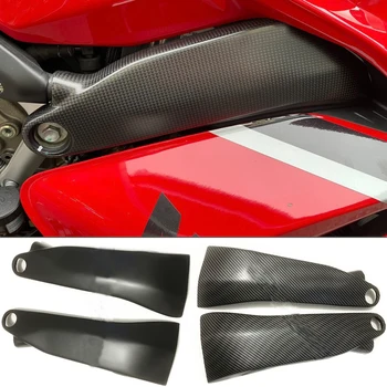 За Ducati Streetfighter V4 Странични Панели Рамка на Кутията на предния Капак Обтекател Panigale V4S V4R Мото Аксесоари От Настоящето Въглеродни Влакна 2018-2023