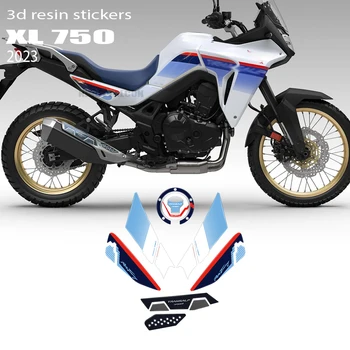 За мотоциклет Honda XL750 TRANSALP 2023 3D стикер от епоксидна смола, защитен стикер, набор от стикери Transalp XL750 3D стикер