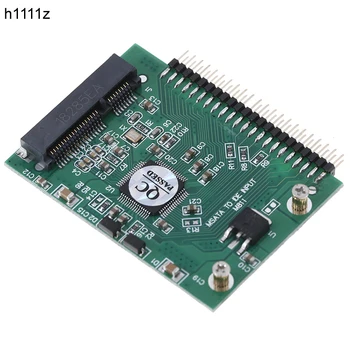 MINI PCI-E MSATA SSD 44Pin Твърд диск до 1,8 инча 3,3 IDE/2.5 инча 5 В IDE Карта Адаптер mSATA в IDE Converter Странично Board