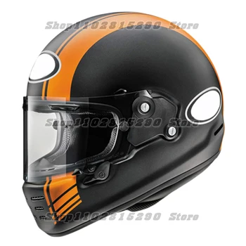 Мотоциклет шлем от фибростъкло с висока якост, ретро каска, състезателен шлем, картинг, НЕО, полнолицевой каска, моден сив, просторен